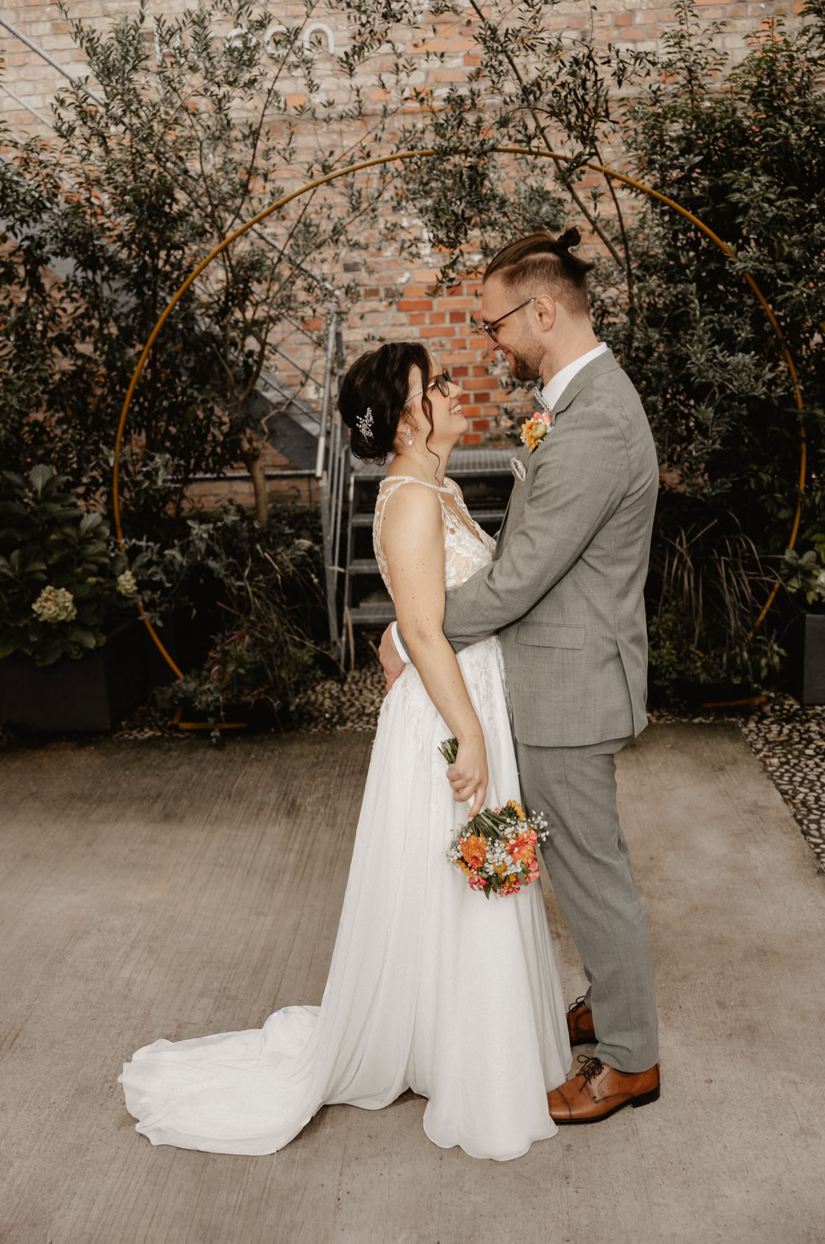 Brautpaarshooting im Kunstsalon Köln