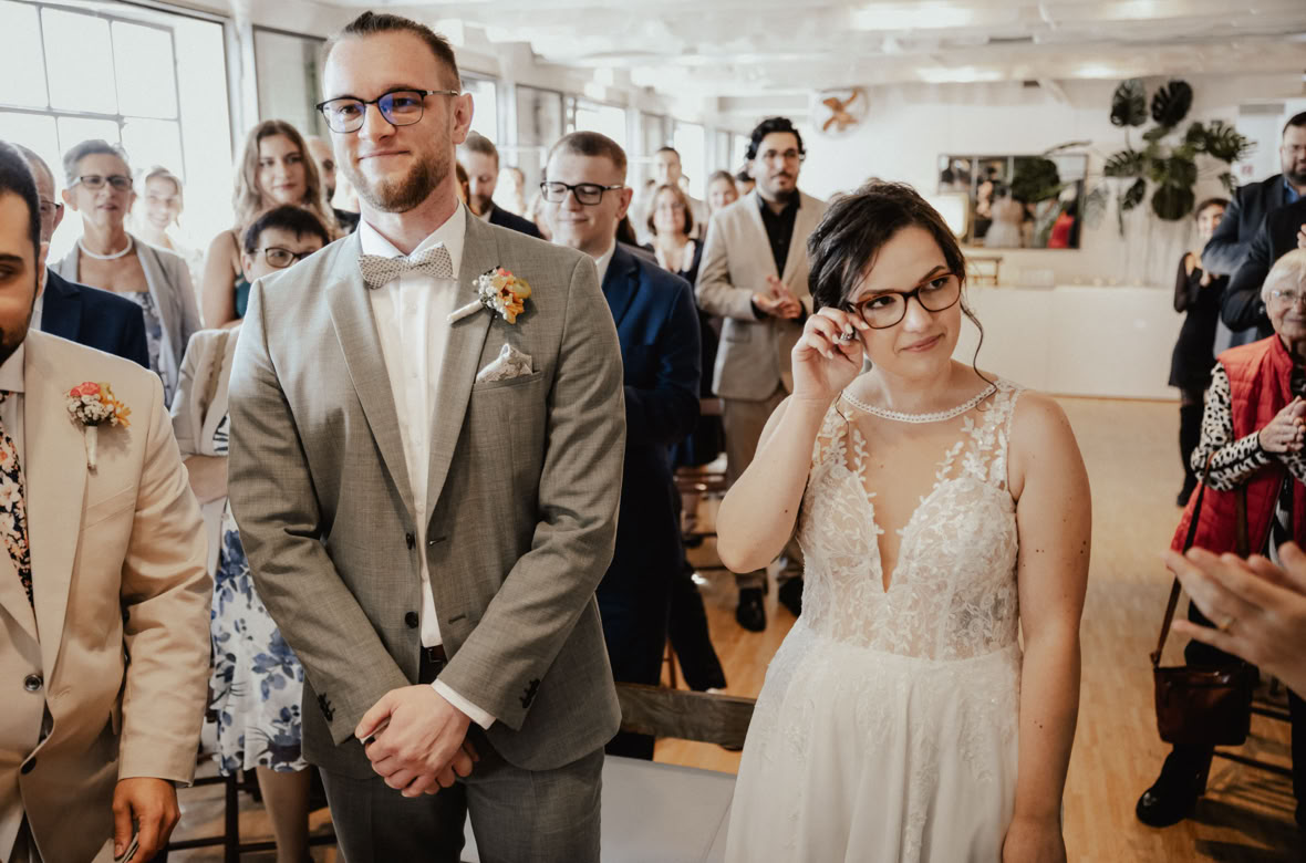 Standesamtliche Trauung im Kunstsalon Köln