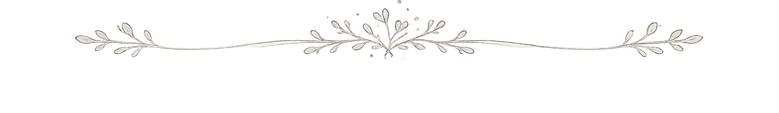 Schwarz-weiße Zeichnung einer stilisierten Sonne mit Strahlen, umgeben von dekorativen Linien und Blättern.